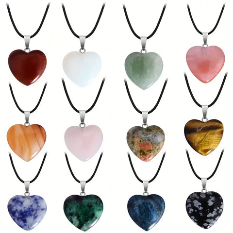 Collar Corazón de Cristal
