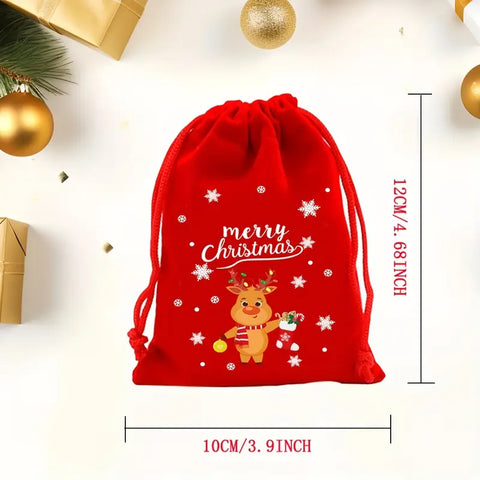 Bolsa Tejida Navidad