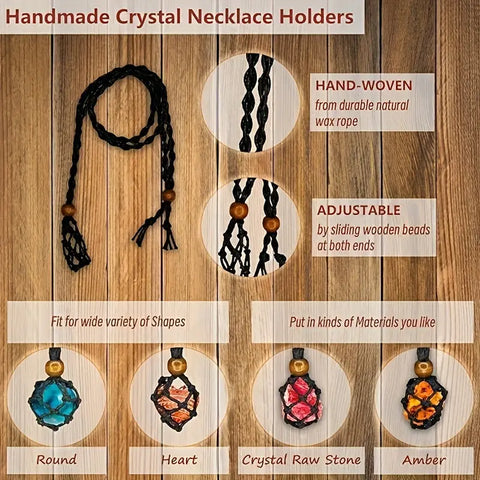 Collar tejido de chakras