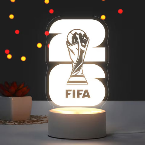 Luz de Noche LED Trofeo Copa Mundial 2026