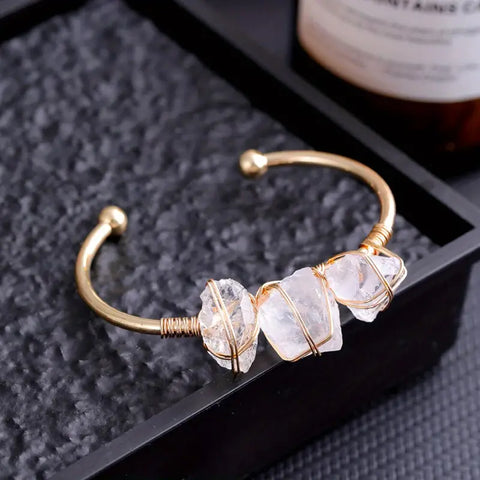 Brazalete de energía piedra natural