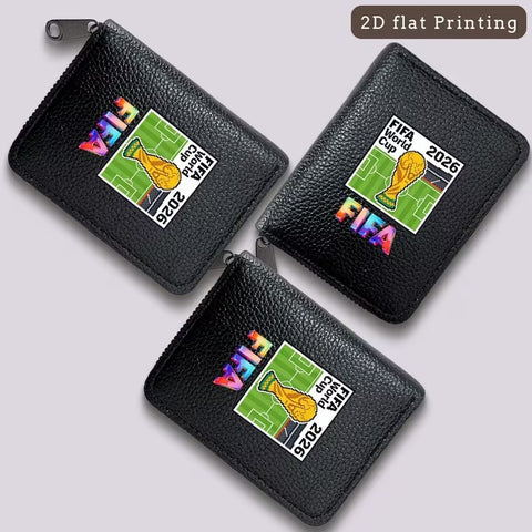 Porta Tarjetas FIFA 2026 con Cremallera Multifuncional