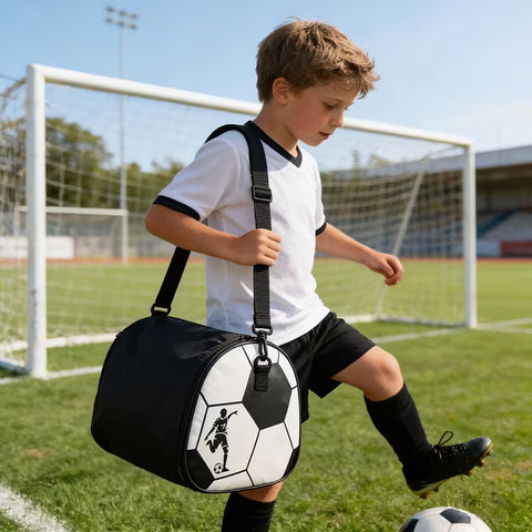 Bolso Bandolera Deportivo Diseño Balón de Fútbol