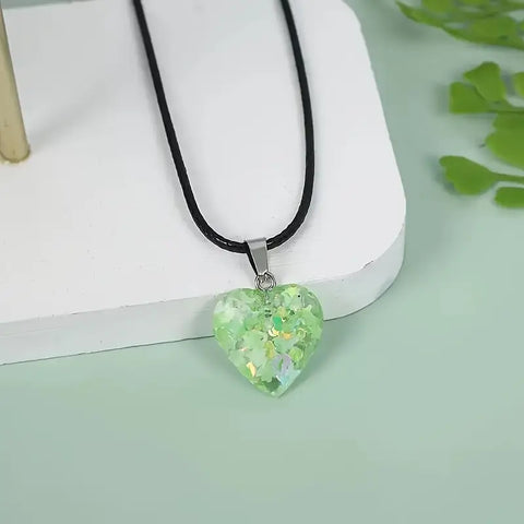 Colgante Corazón Fosforecente