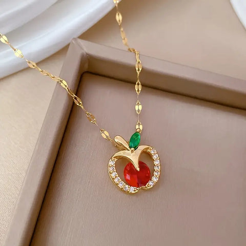 Collar dije manzana