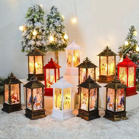 Faroles Navideños de Luz