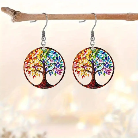 Pendientes Árbol de la Vida