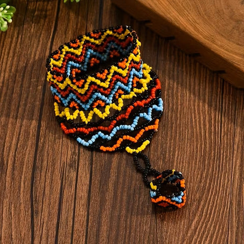 Pulsera de enlace floral