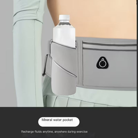 Riñonera Deportiva Gris