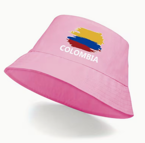 Sombrero pescador estampado de Colombia